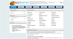 Desktop Screenshot of indexartist.com